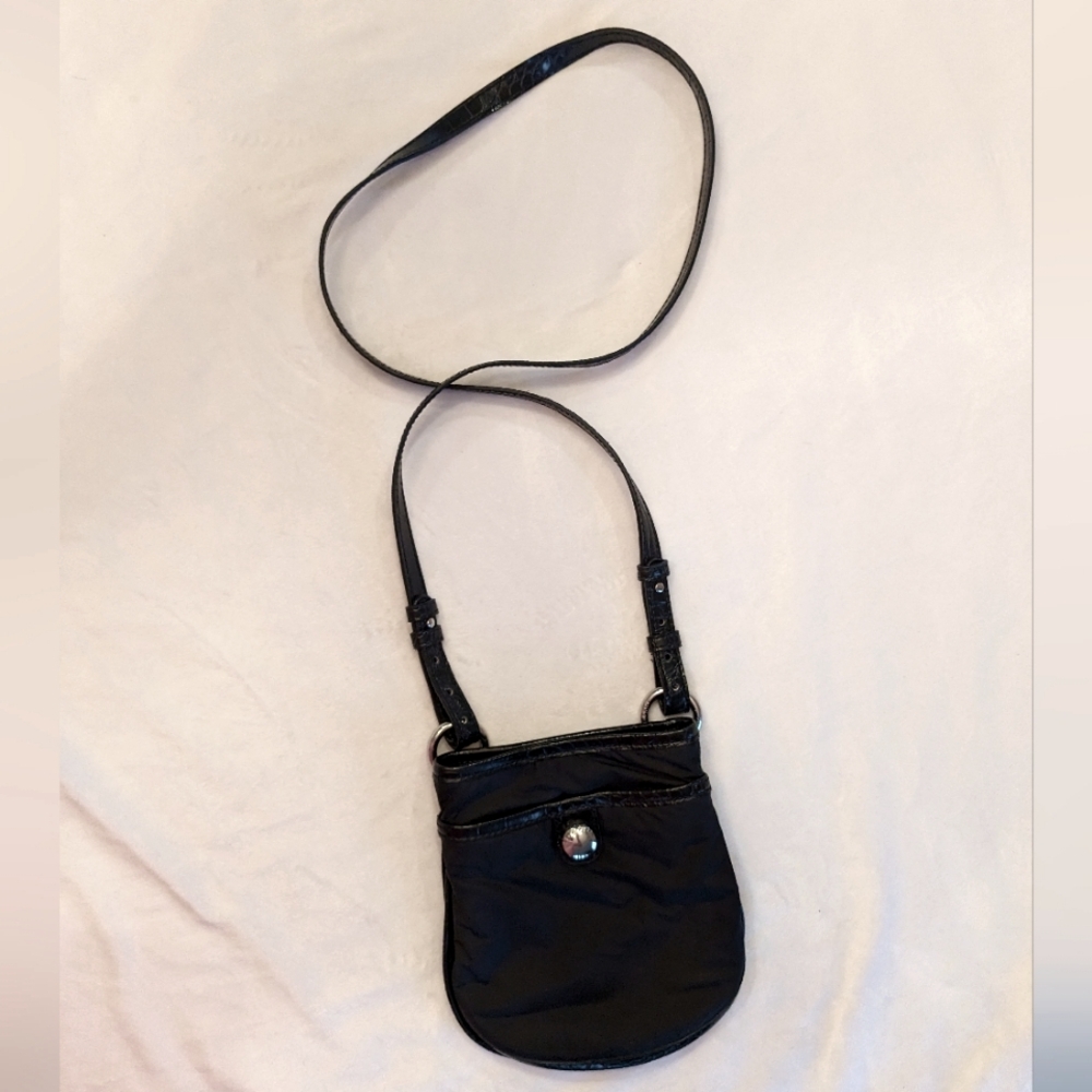 DKNY Y2K Swingpack Black Crossbody Bag